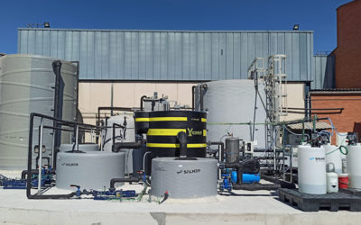 EPC Project. Salher supplies a custom-designed wastewater treatment plant for the meat processors industry