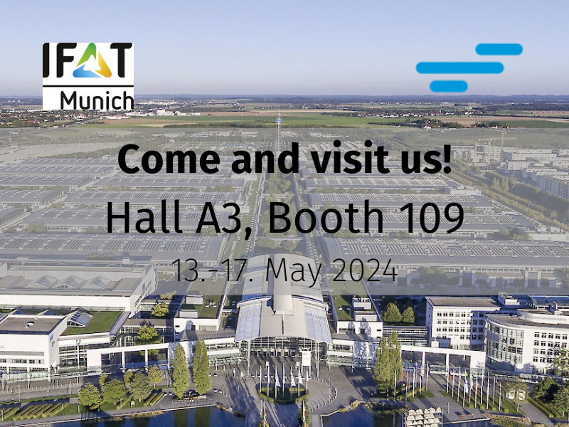 A Salher regressa à IFAT Munique 2024, de 13 a 17 de maio