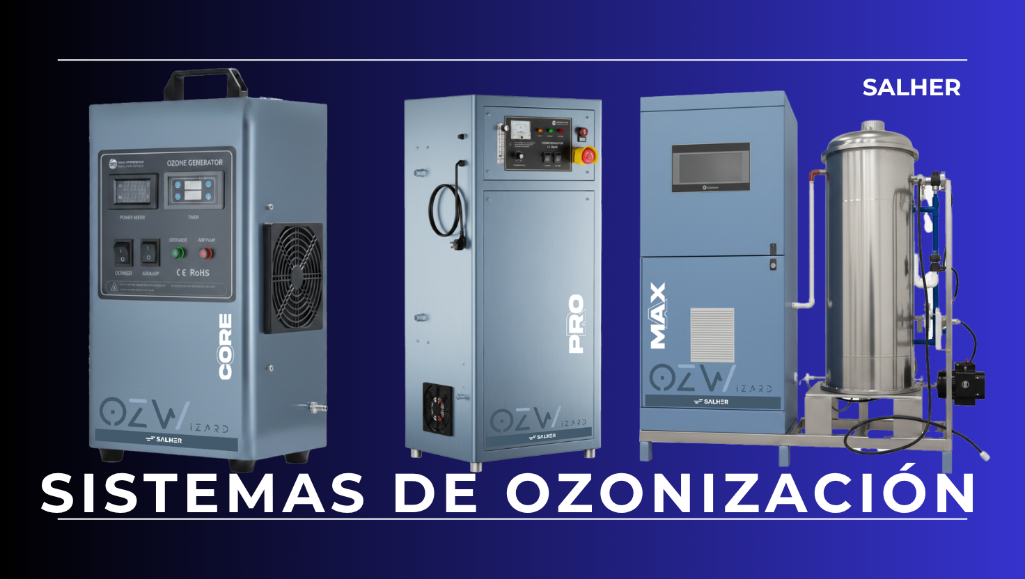 sistemas de ozonización sistemas de ozonización Salher