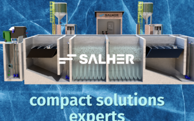 Salher propone soluciones compactas para aumentar la capacidad de las EDAR sin ampliar su instalación